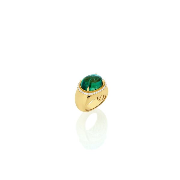 Anel Cabochão