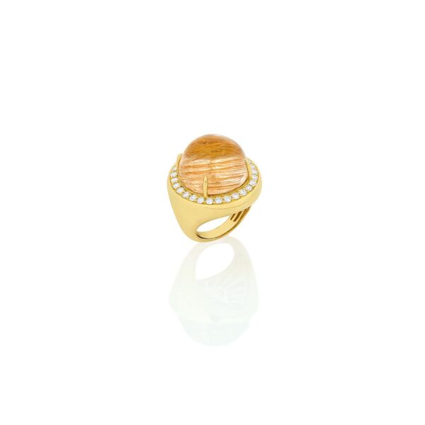Anel Cabochão